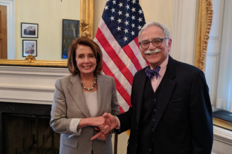 Michael Dorf with Nancy Pelosi